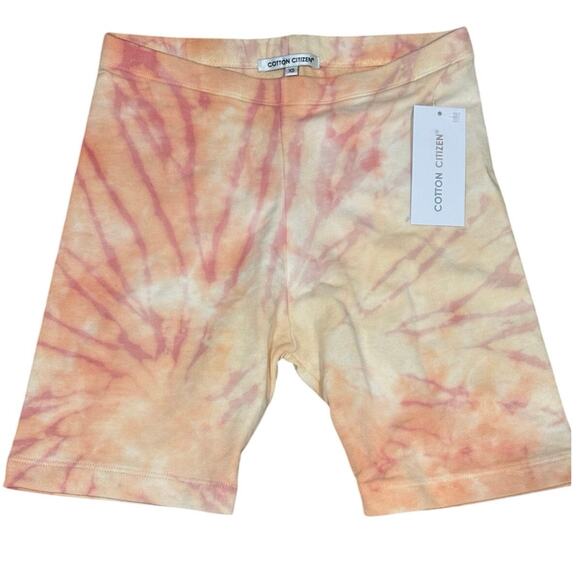 ☀️ Cotton Citizen Ibiza Tie-Dye Bike Shorts – XS – NWT - Picture 1 of 3
